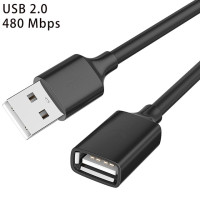 Удлинительный кабель USB 3,0 для Smart TV, PS4, Xbox, длина 0,5-5 м