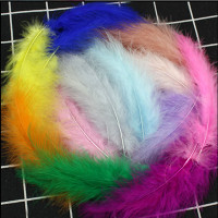 Перья 10-15 см, индейка, 4-6 дюймов, 50 шт