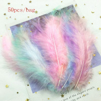 Декоративные перья индейки, 10-15 см, 4-6 дюймов, 50 шт