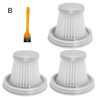 Фильтр НЕРА Для XIAOMI MIJIA, беспроводной ручной мини-пылесос, запчасти, чистящая щетка, оригинал