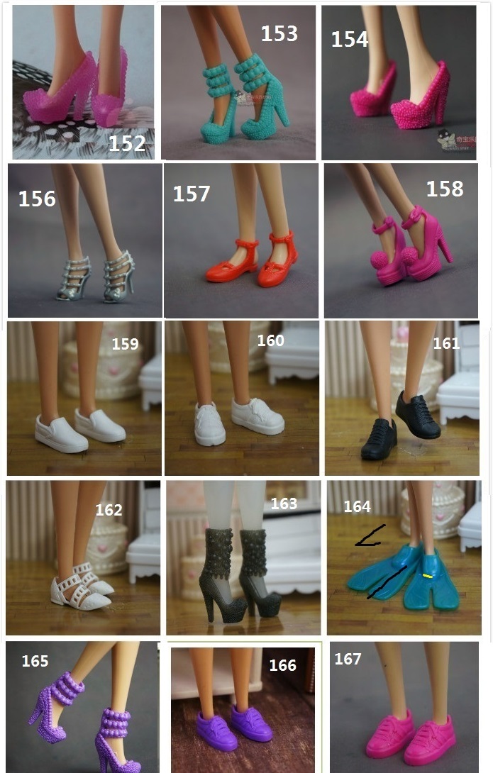 for barbie shoes 6