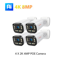 Камера видеонаблюдения XMEYE, 4K Ai, 8 Мп, 5-кратный оптический зум, 2,7-13,5 мм