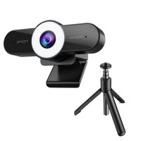 Веб-камера 1080P 60FPS Streaming Web Camera Autofocus FULL HD EMEET с шумоподавлением и мини-микрофонами