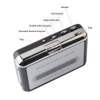 Кассетный плеер с USB-соединением для преобразования музыки на лентах в MP3-файлы