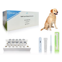 MongGo Q Lyme Test Canine Tick, диагностический набор для тестирования здоровья собак (10 шт. в упаковке), Φ