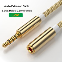 Удлинительный кабель для наушников Aux-кабель с разъемом 3,5 мм