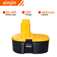 Аккумулятор NiMH для дрели Dewalt DC9096 DE9039 DE9096 DE9098 DE9503 DC212 DC330 XRP, 18 в, 4800 мАч