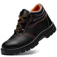 Защитная обувь, мужские защитные ботинки для работы, Мужская Рабочая обувь, мужские защитные рабочие ботинки