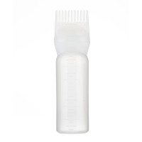 Многоразовая пластиковая бутылка-аппликатор для окрашивания волос, 120 мл
