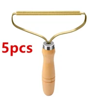 Бритва ручная со скребком и деревянной ручкой