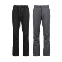 SINONOME Teflon防水防風機能拉鍊戶外微喇運動休閒梭織長褲 vibe