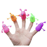 Мини-кукла-монстр на палец из термопластичной резины, забавные животные, куклы-монстры на палец, история пальцев, игрушки для детей, родители, реквизит для рассказов
