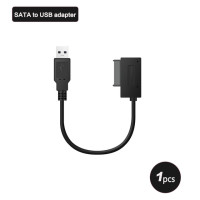 Кабель-преобразователь USB 2,0 для ноутбука Mini Sata II 7 + 6 13pin адаптер Шнур адаптер для ноутбука DVD/CD ROM преобразователь привода Slim Line