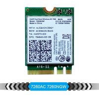 1200M Intel Dual Band Wireless-AC 7260 intel 7260NGM intel 7260AC 7260NGM 7260AC half Mini PCI-e bluetooth беспроводной Wi-Fi 4.0BT