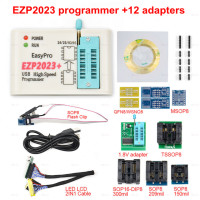 Высокоскоростной USB-программатор EZP2023, оригинальный USB-программатор SPI EZP 100%, с поддержкой 24 25 93 95 EEPROM 25, с чипом флеш-BIOS, лучше, чем EZP2019