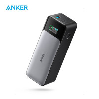 Внешний аккумулятор Anker 737 (Power Core 24K), 3-портовое зарядное устройство 24000 мАч с выходом 140 Вт, умный цифровой дисплей, совместим с