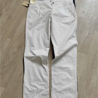 外貿歐美男士春夏薄款純棉彈力細條紋青年休閒褲直筒長褲男士西褲