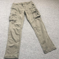 外貿微瑕男士重工秋冬戶外多兜修身工裝褲 休閒褲 直筒褲  長褲