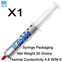 Серая Теплопроводящая паста GD900, вес нетто 1/3/7/15/30 г, штукатурка, теплоотводящая смазка для ЦП, LED SSY BAS BR BX CB