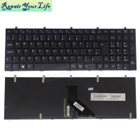 Клавиатура AZERTY для DNS Clevo W350 W370 W370ET W370STQ W350STW355S W670SC W350SSW670SR