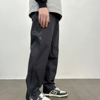 OG96 透氣MH500衝鋒褲防風防水戶外登山機能側拉鍊運動褲寬鬆直筒