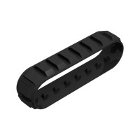 Строительные блоки, резиновая гусеница с 20 зубьями, 1 шт., детали moc, совместимые с сборными элементами, развивающие игрушки 43903