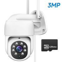 XVIM 3MP Wifi камеры наблюдения домашней безопасности защиты беспроводной открытый обнаружения движения PTZ ИК ночного видения 2MP IP-камера