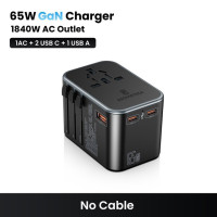 Зарядное устройство ASOMETECH для путешествий, 65 Вт