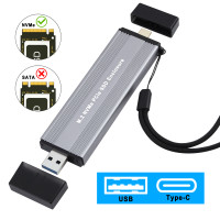 Алюминиевый внешний USB A M2 Reader для M-Key 2230/2242/2260/2280M 2