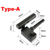 Т-образный ограничитель торцевых направляющих для Т-образных направляющих деревообрабатывающих инструментов