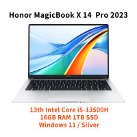 Honor MagicBook X14 Pro 2023 [14 ”13-е ядро i5-13500H 16G 512G экран 2,2 K ледник Серебряное окно 11