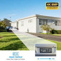 Ctronics Real 4K 16X 5X Оптический зум