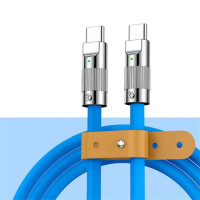 Супербыстрый зарядный кабель 6A, 100 Вт, Type-C Micro-USB