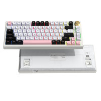 KeysLand FEKER IK75 Ultra Pro 75% механическая клавиатура Gateron Yellow Pro V2 Holy Panda RGB беспроводные Bluetooth 2,4G PBT клавиши