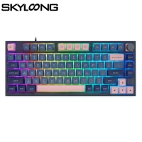 Механическая клавиатура Skyloong GK75, RGB, проводная, 75% Lite, прокладка, WIN/MAC Gaming