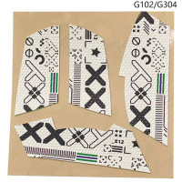 Наклейка ручной работы для мыши, скейта, нескользящая, впитывающая пот для G Pro X Superlight G502 G402 G102/G304