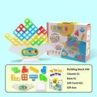 Игра, игрушки для укладки блоков, балансировочная головоломка, настольная игра, игрушка в сборе, Развивающие игрушки для детей и взрослых