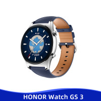 Смарт-часы HONOR Watch GS 3 GS3, двухчастотный GPS монитор уровня кислорода в крови, 1,43 дюйма, AMOLED экран, Смарт-часы, GPS Bluetooth часы