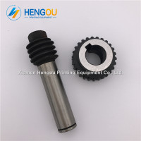 1 компл. Бесплатная доставка GTO SM74 MO Червячная Шестерня машины 42.006.029 M2.006.011 Шестеренчатый вал