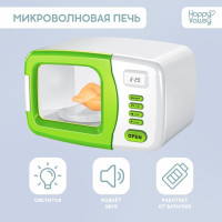 Микроволновая печь 'Мини-дом', свет, подставка вращается