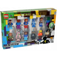 Конструктор Майнкрафт Фигурки ( совместим с конструкторами лего ) набор 12 фигуркок NO0296E