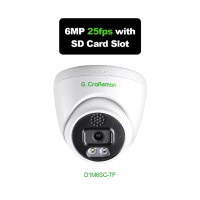 IP-камера видеонаблюдения G.Craftsman SONY 6MP 8MP аудио TF слот для карты POE