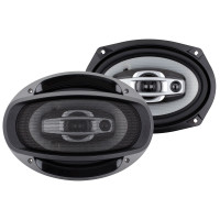 Динамики автомобильные MYSTERY ML-6937 6*9 дюймов (15x23cm), трехполосные, комплект - 2шт