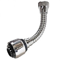 Аэратор для кухонного смесителя, Вращающийся Поворотный кран с насадкой, экономит воду