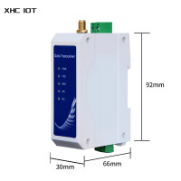 RS485 к RJ45 Ethernet Серийный Сервер беспроводной радиостатический модем стойка/получить при 200 м DC 8 в до 28 в NA111 XHCIOT рельсовый тип пряжка