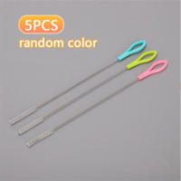 Щетка для чистки детских бутылочек из нержавеющей стали с длинной ручкой