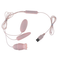 Языковой вибратор, 10 режимов, USB 3 в 1, вибрирующее яйцо, Массаж точки G, оральный лижущий Стимулятор клитора, эротическое устройство для взрослых