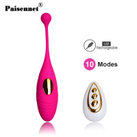 Вибратор с дистанционным управлением, 10 режимов