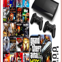 Экшн-пакет Ps3 супер тонкий экшн-пакет 1 ТБ Hdd 100 цифровая игра 2 Zero Arm