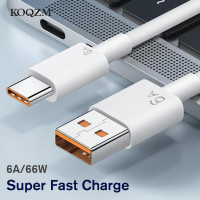 Кабель USB Type-c для смартфона, 1 м, 1,5 м, 2 м, 6 А, 66 Вт